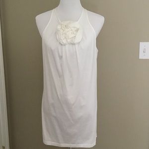 ELIJAH White tank top in size M .